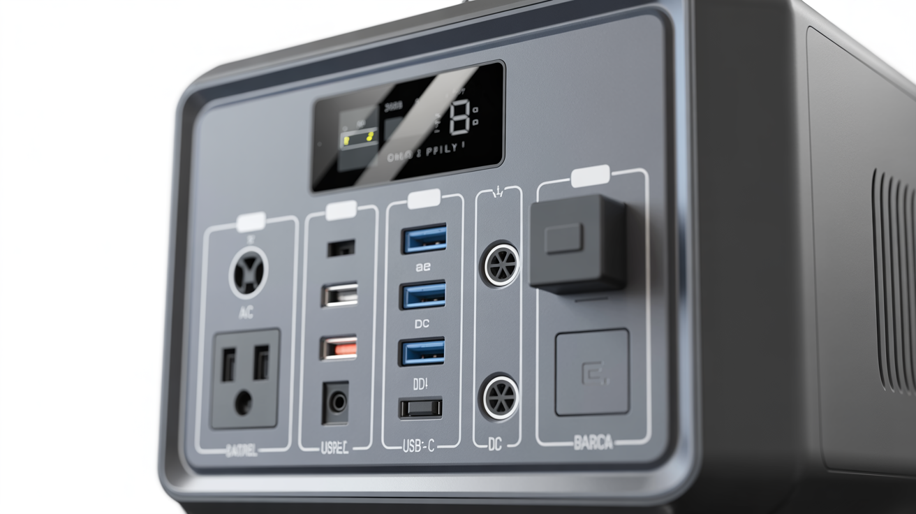 portable power for blackout features
