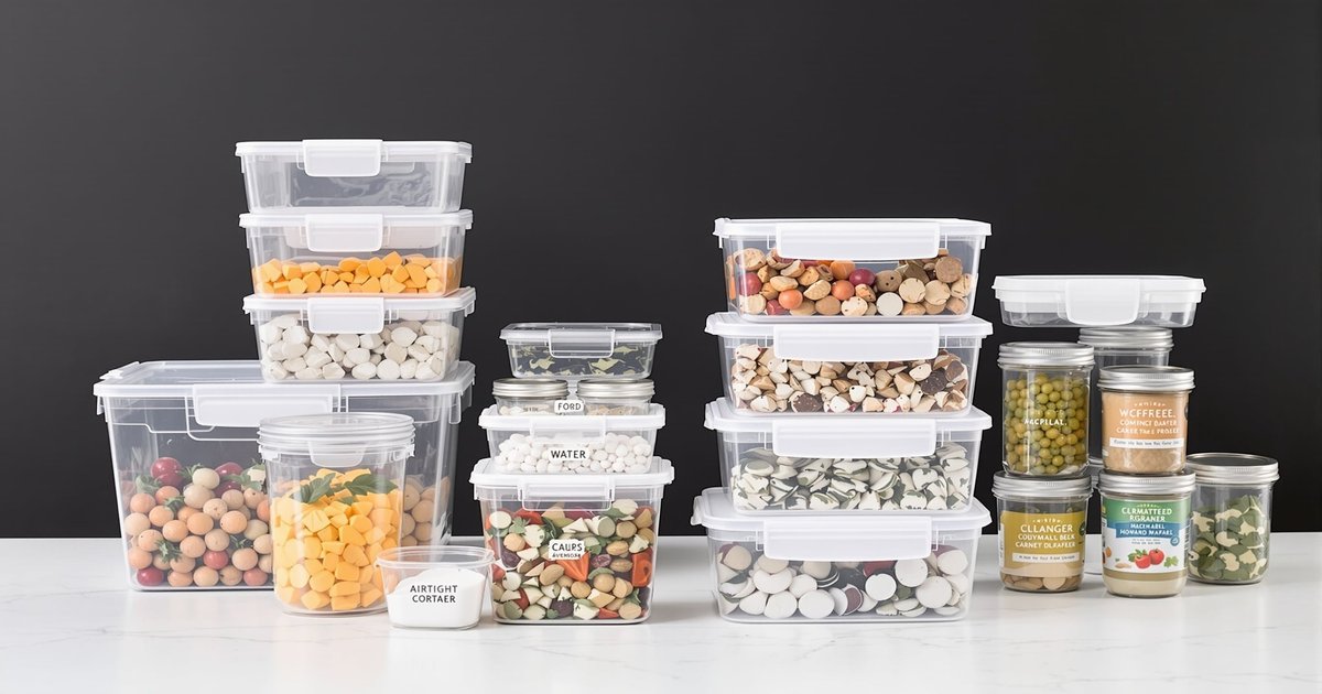 Best food storage containers for easy rotation system
